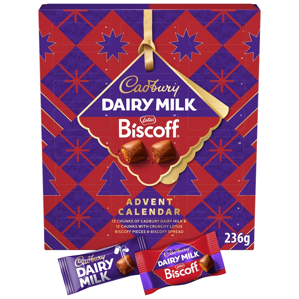 image 1 of CADBURY LOTUS BISCOFF CHUNK ADVENT 236G