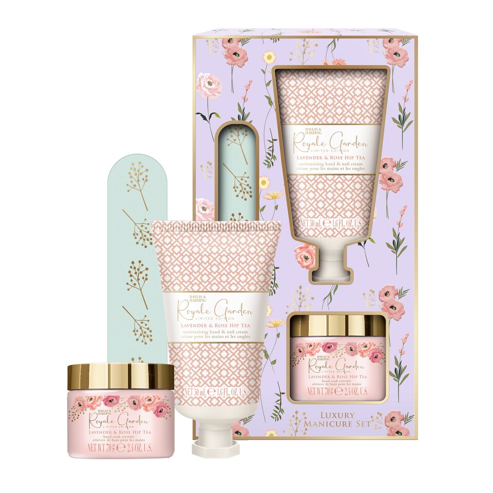 image 1 of Baylis & Harding Royale Garden Luxury Manicure Gift Set