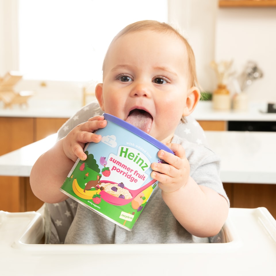 image 1 of Heinz Creamy Banana Porridge Baby Food 220g
