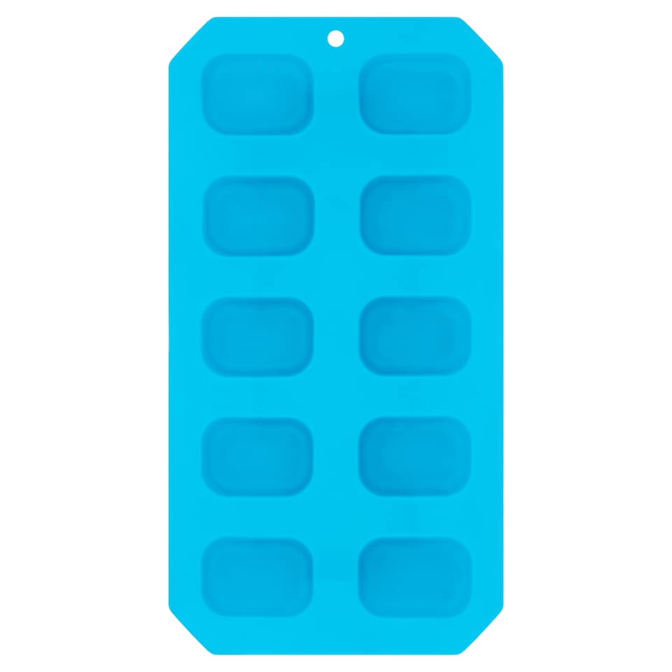 Tesco Ice Cube Tray Blue