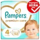 obrázok 1 z Pampers Premium Care veľkosť 4, 52 Plienok, 9kg-14kg