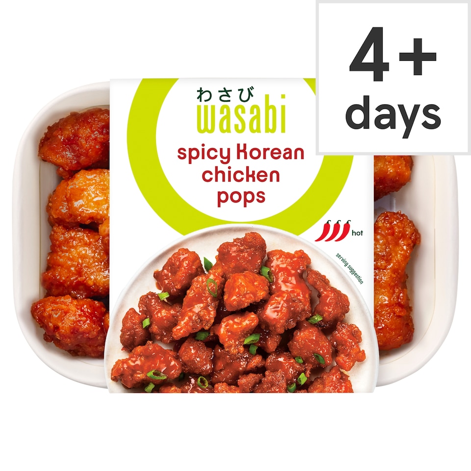Wasabi Spicy Korean Chicken Pops 150g