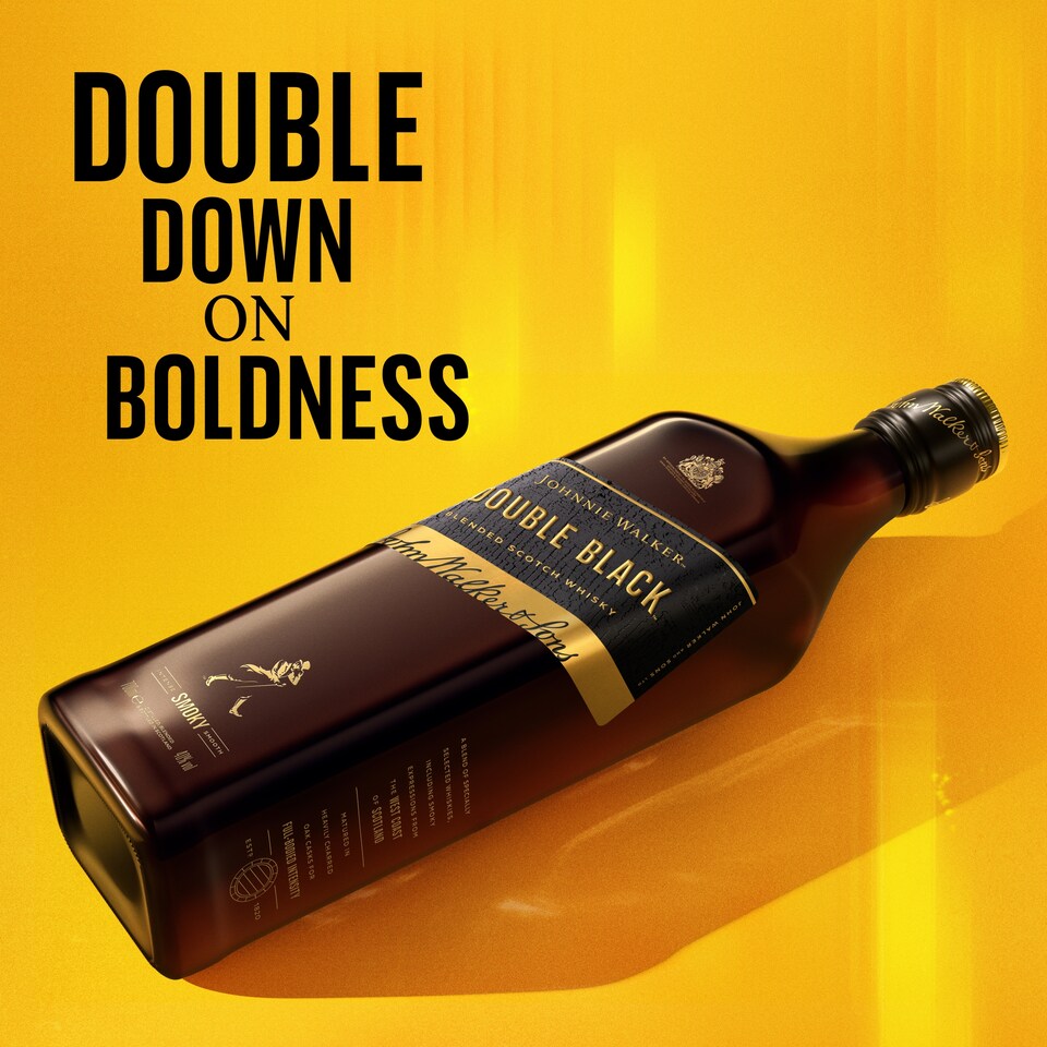 image 1 of Johnnie Walker Double Black Blended Scotch Whisky 40% 0,7 L