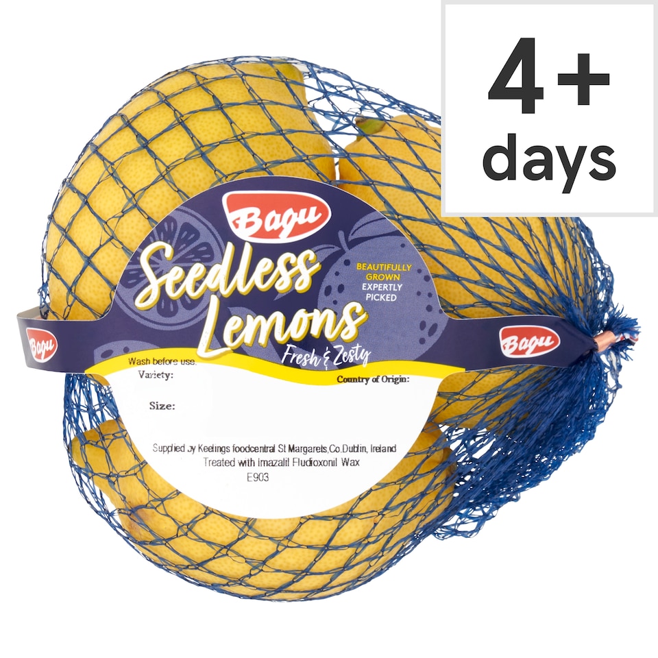 Bagu Seedless Lemons 3 Pack