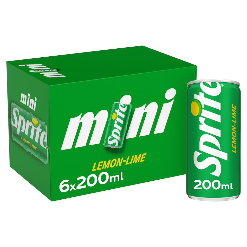 Sprite Lemon -Lime Flavour Mini 6x200ml