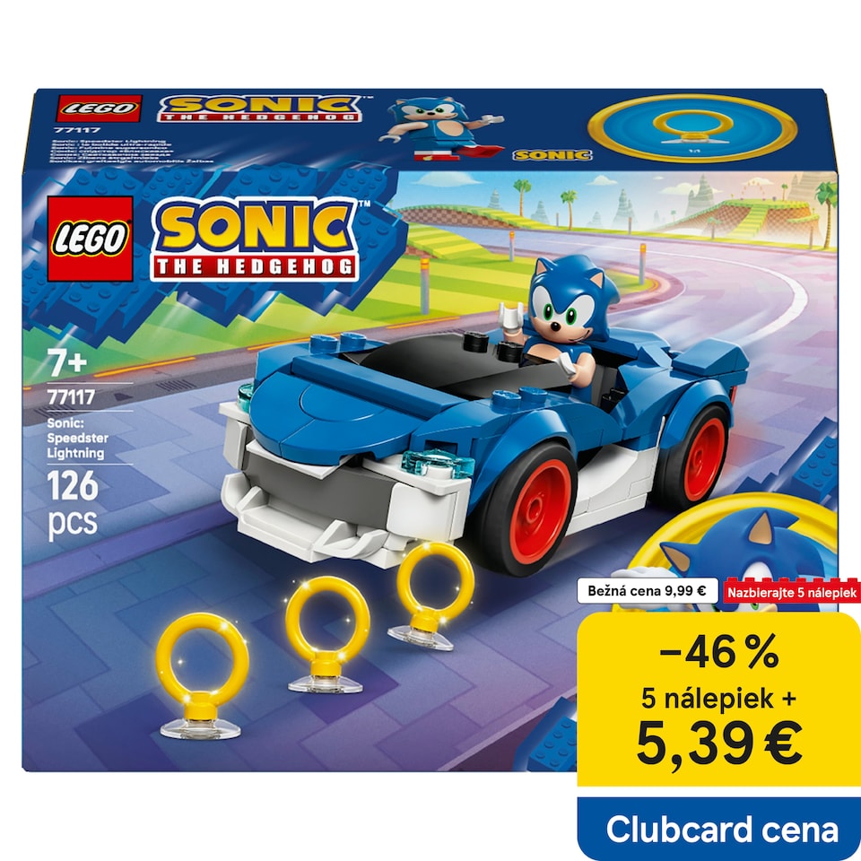 obrázok 1 z LEGO Sonic the Hedgehog 77117 Sonic: Speedster Lightning