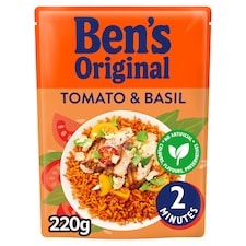 Ben's Original Tomato Basil Microwave Rice 220G