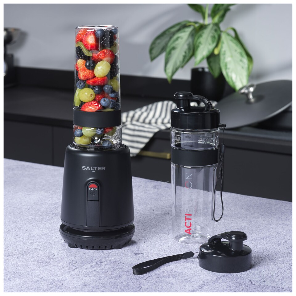 image 1 of Salter Kuro Actifusion Blender Set (Matt Black)