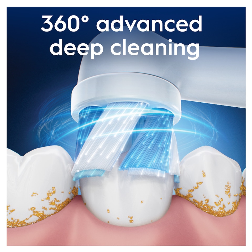 image 1 of Oral-B iO Ultimate Clean White Toothbrush Heads 2 Pack