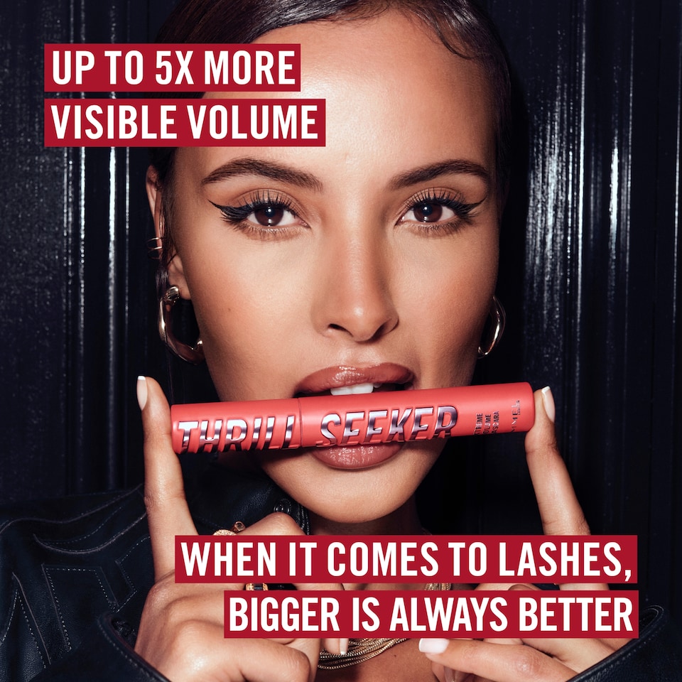 image 1 of Rimmel Thrill Seeker Extreme Black Mascara 12.5Ml