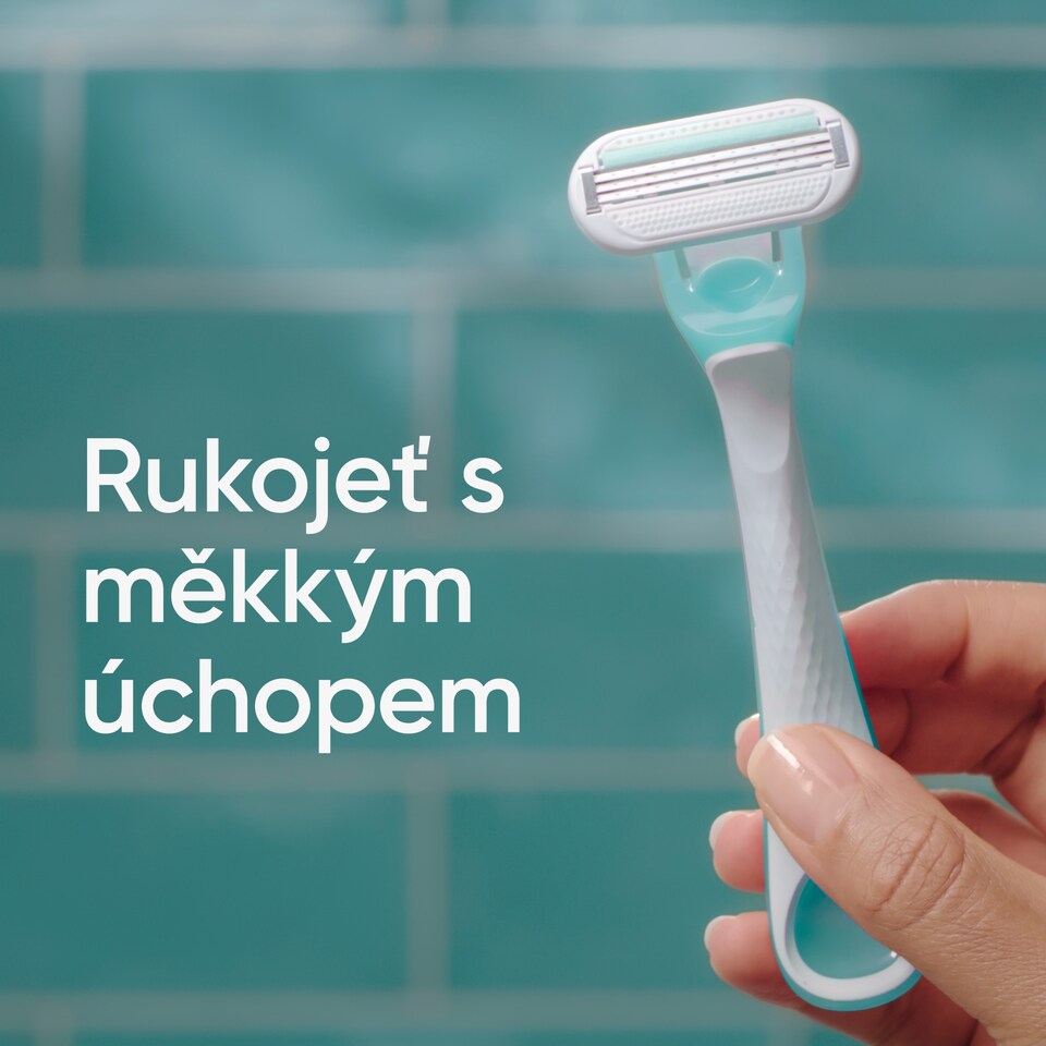 Obrázek 1 pro produkt Gillette Venus Extra Comfort Sensitive Pohotová Holítka, Balení Po 3