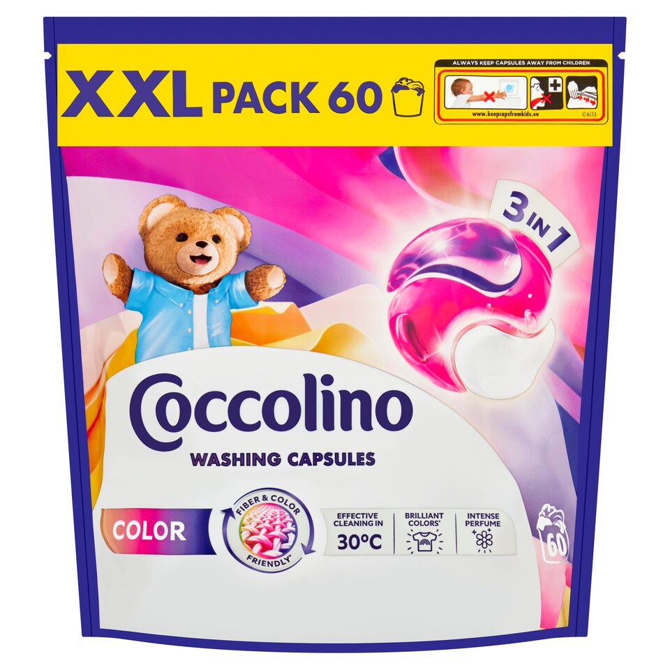 Obrázek 1 pro produkt Coccolino kapsle na praní Color 60w
