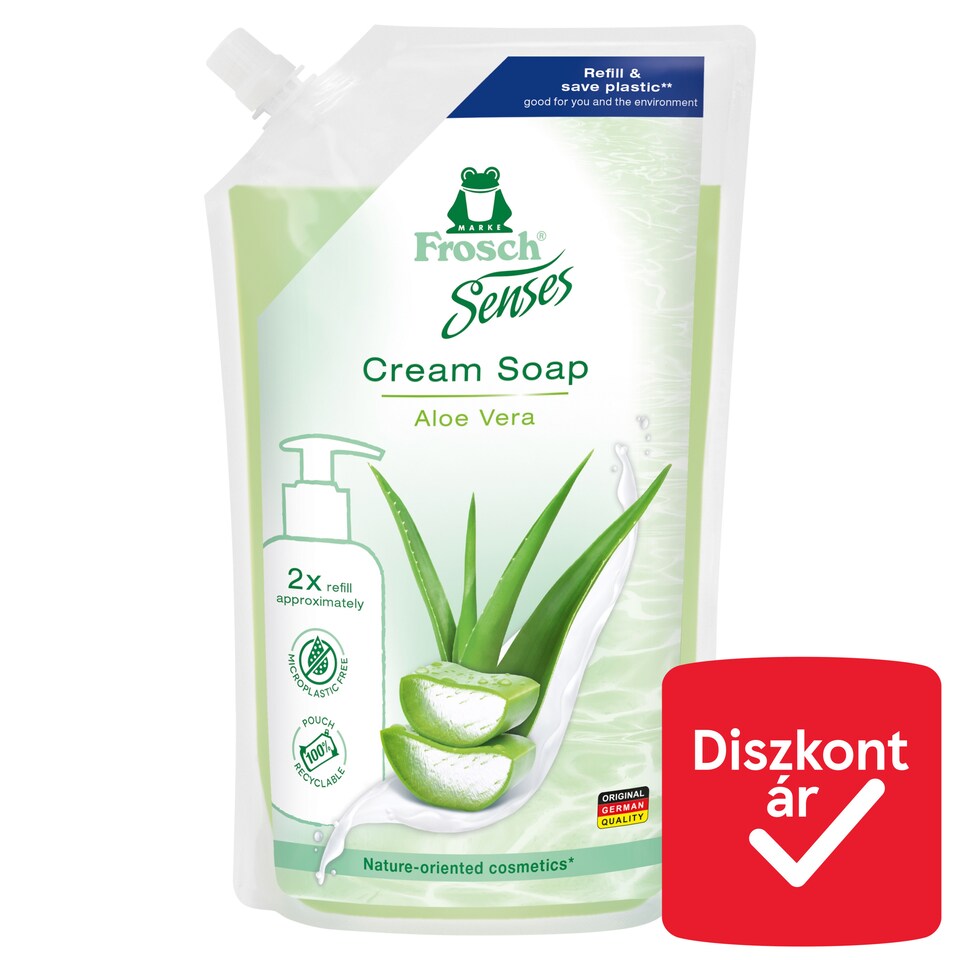 Frosch Senses aloe vera krémszappan 500 ml