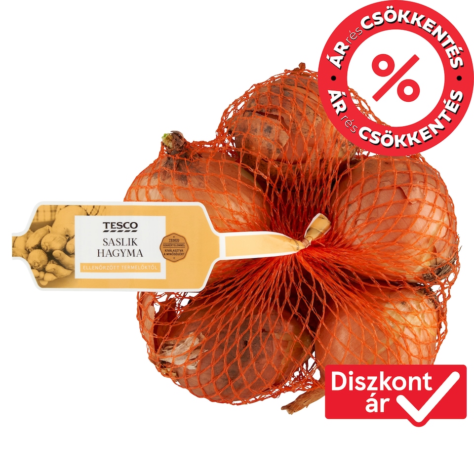 Tesco saslik hagyma 500 g