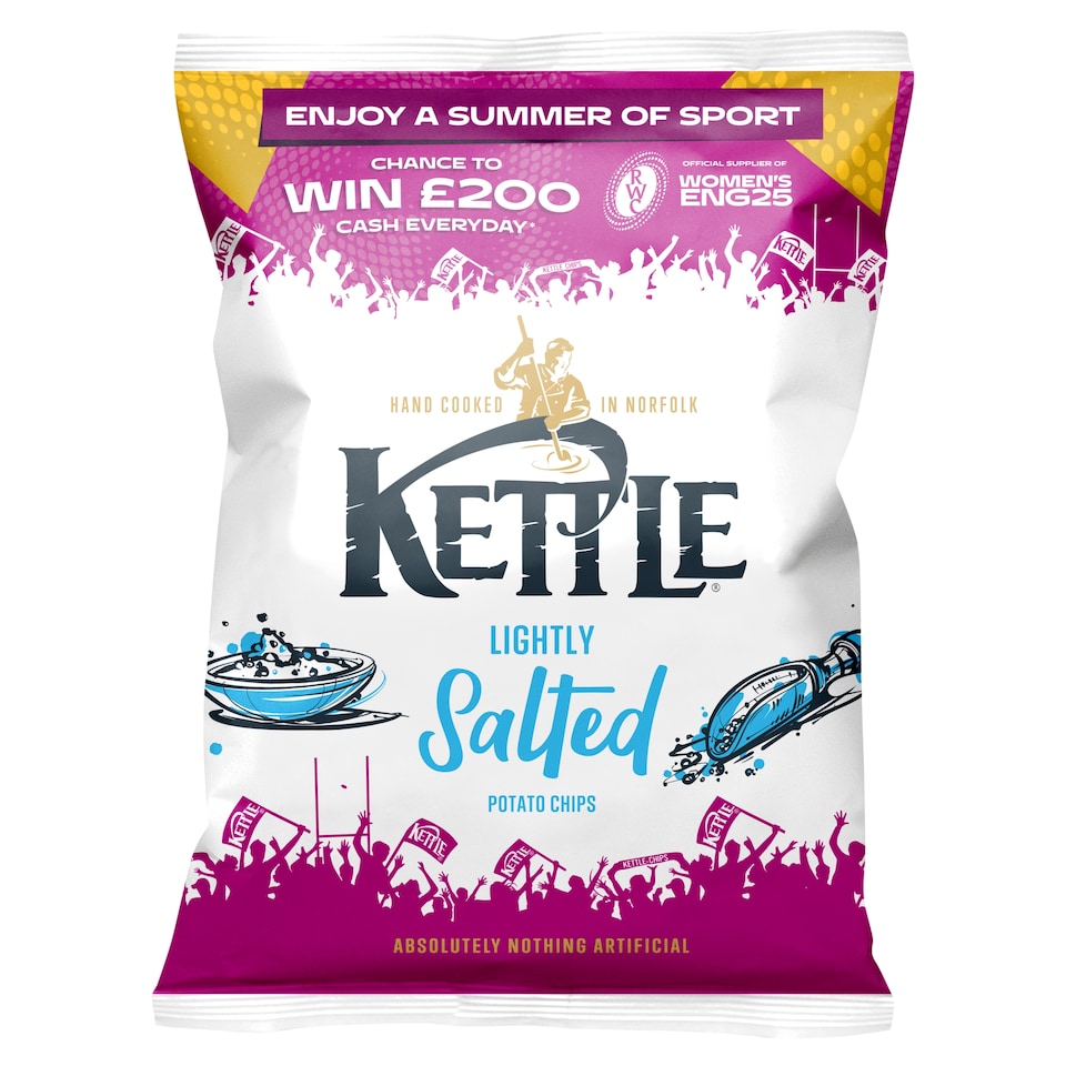 Kettle Lightly Salted Potato Chips 130G