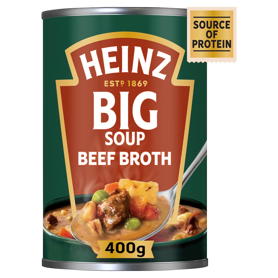 image 1 of Heinz Big Soup Beef Broth 400G