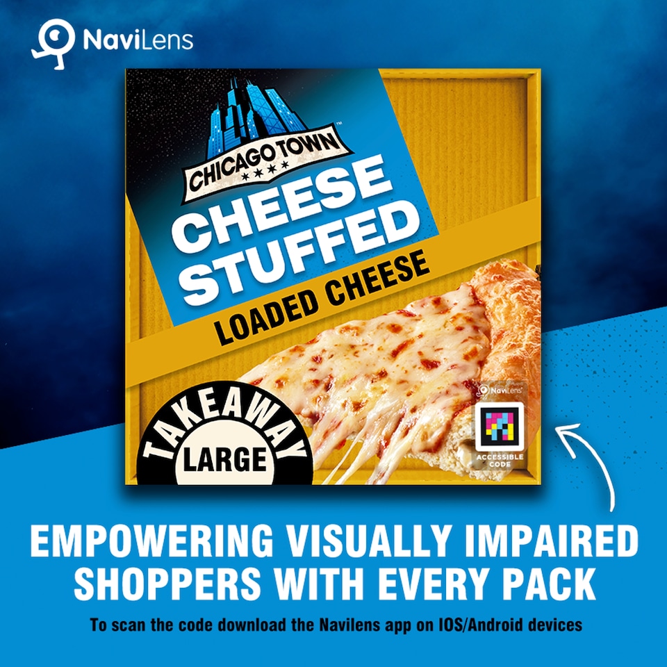 image 1 of Chicago Town Takeaway Cheesy Stuffed Crust 630G