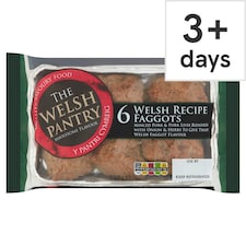 Welsh Pantry 6 Pack Cooked Faggots (L)