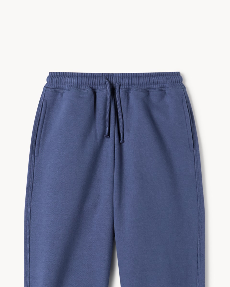 image 1 of F&F Boys Cotton Rich Sweatshirt and Joggers Set in Blue