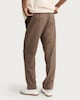 image 3 of F&F Linen Rich Chino Trousers in Brown