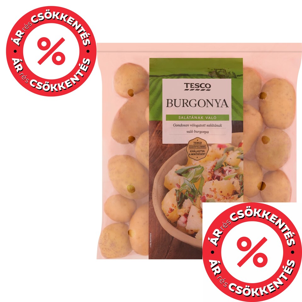 Tesco burgonya salátának való 2 kg