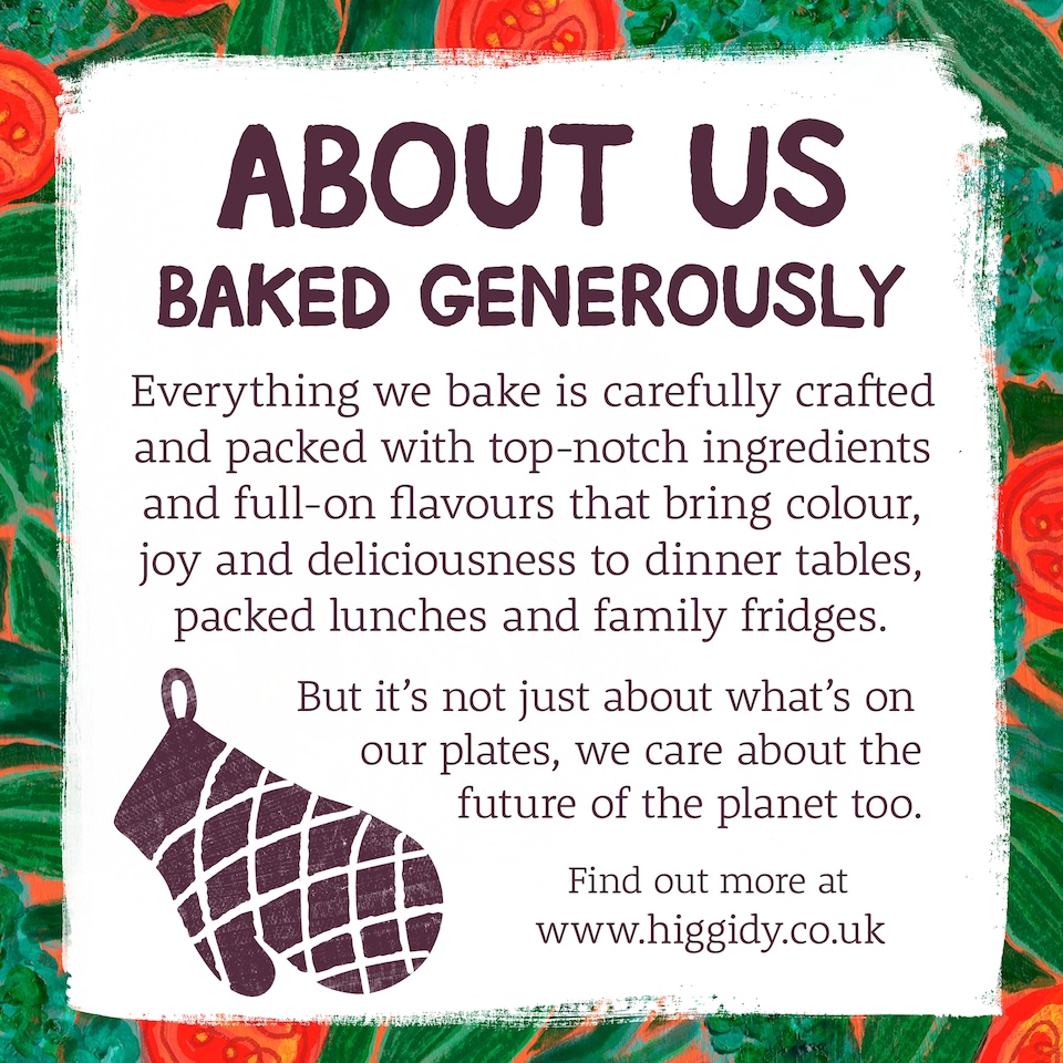image 1 of Higgidy Roasted Tomato, Broccoli and Spinach Quiche 380G