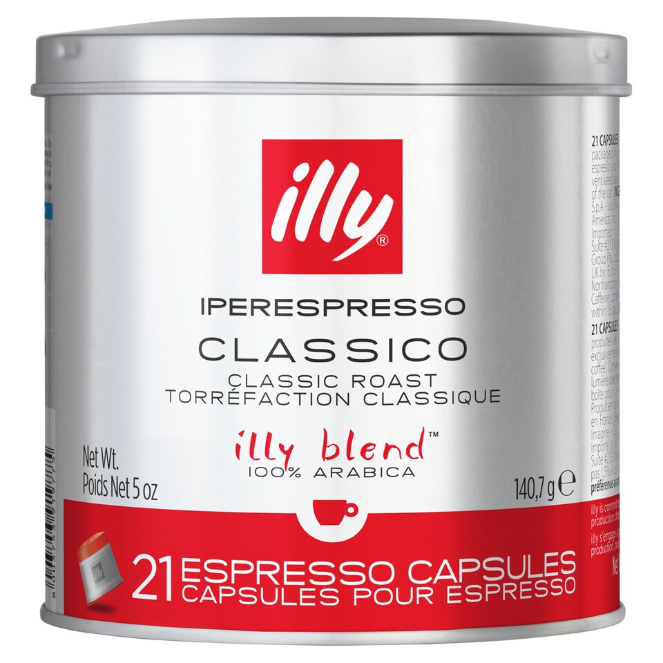 ILLY ESPRESSO MED ROAST COFFEE PODS 21 SERVINGS