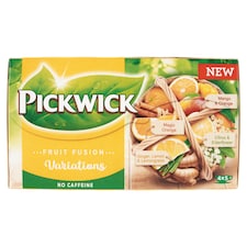 Pickwick Fruit Fusion Variations výber ovocnobylinných čajov 20 ks 37,5 g