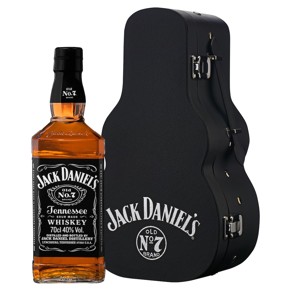 Jack Daniel's Tennessee Whiskey Gift Pack Guitar 0.7 L