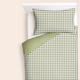 F&F Home Green Gingham Washed ágyneműhuzat garnitúra 140 cm x 200 cm  2. kép