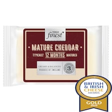 Tesco Finest Mature English Cheddar Cheese 350G