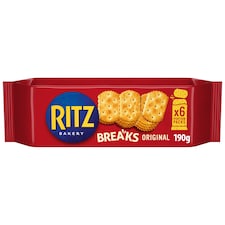 Ritz Breaks Original Crackers 6 Pack Multipack 190g