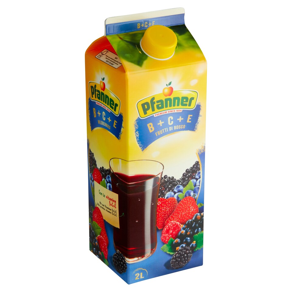 Pfanner B, C, E ovocný nápoj s chutí lesních plodů 2l