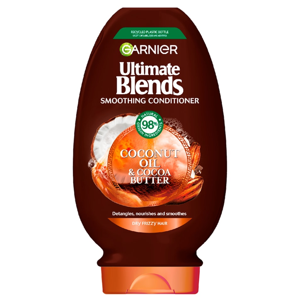 image 1 of Garnier Ultimate Blends Coconut Oil & Cocoa Butter Conditioner 400Ml