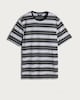 image 4 of F&F Pure Cotton Striped T-Shirt in Black