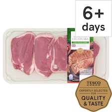 Tesco Lamb Leg Steaks 450G