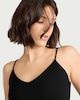 image 3 of F&F Polyamide Scoop Neck Vest in Black