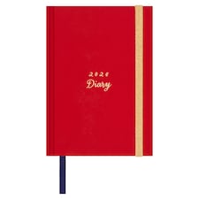 WOODVALE A6 WEEK TO VIEW CASEBOUND DIARY 2026