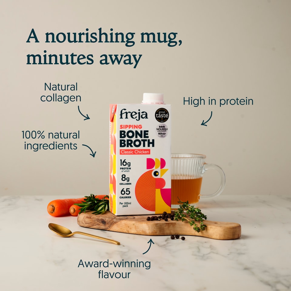 image 1 of Freja Chicken Bone Broth 500ml