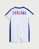 image 2 of England Pure Cotton Printed Romper in White
