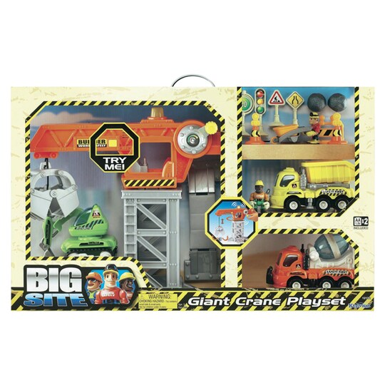 Keenway Giant Crane Playset Tesco Groceries