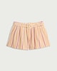 image 4 of The F&F Edit Cotton Rich Striped Belted Co-ord Shorts in Multi