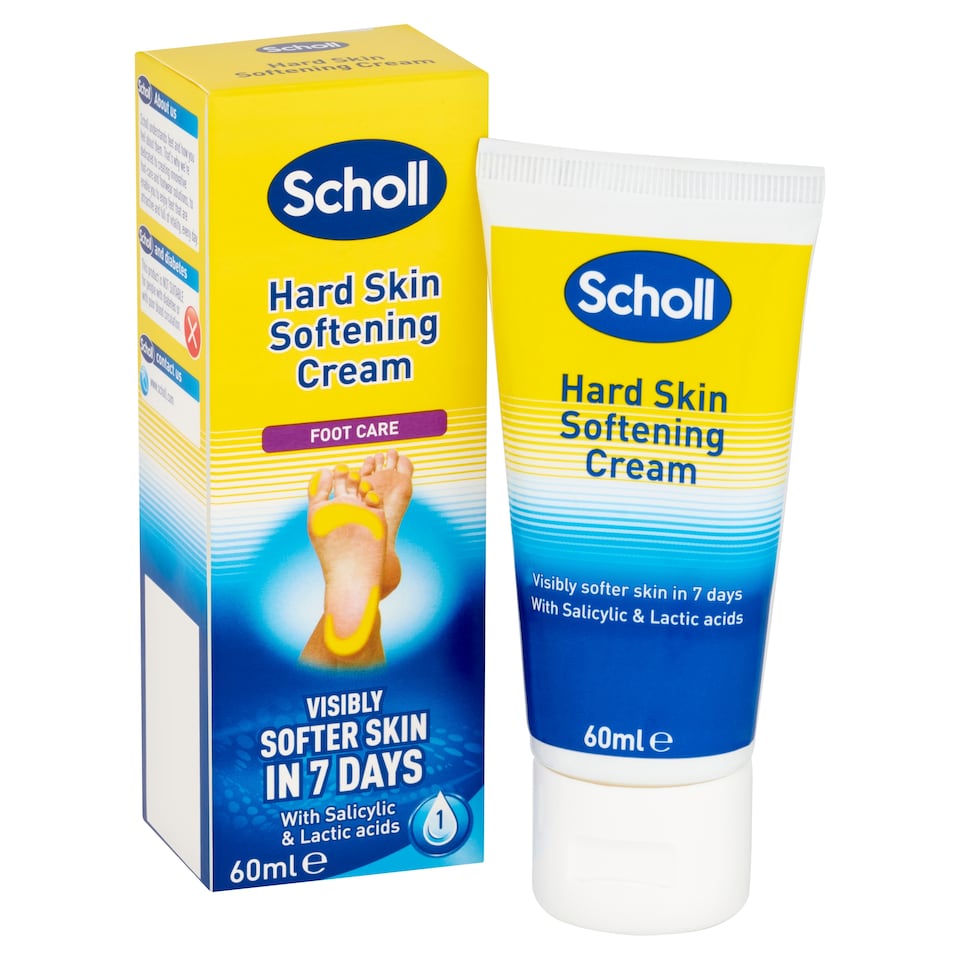 image 1 of Scholl Hard Skin Softening Cream Foot Care 60Ml