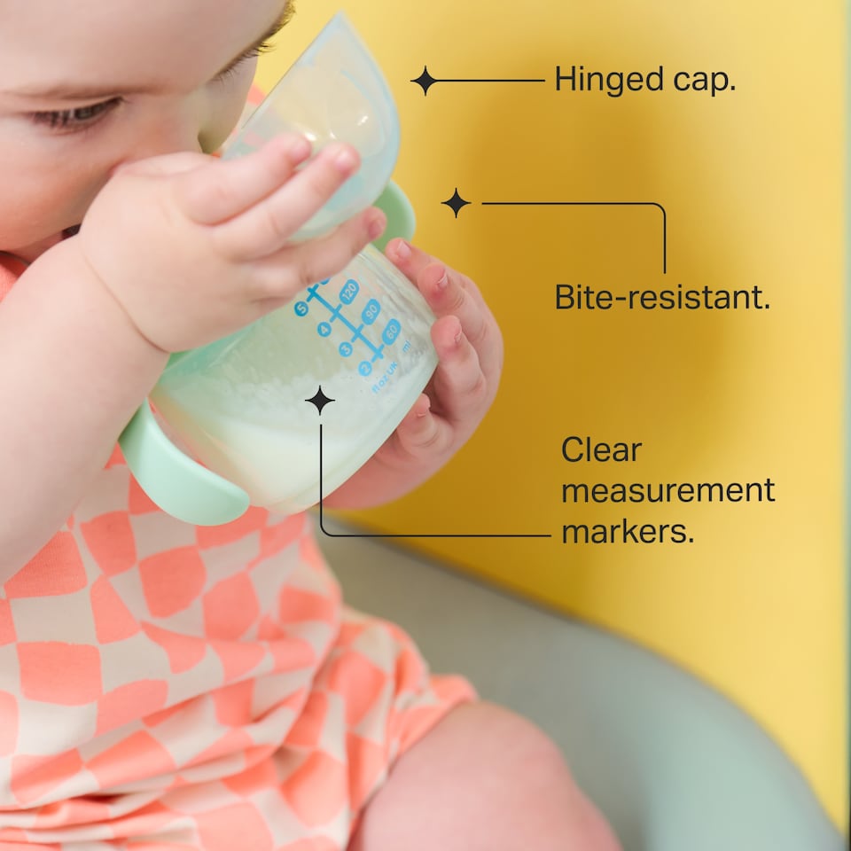 image 1 of Tommee Tippee SoftSpout Transition Cup, 4m+ Trainer Sippy, 150ml