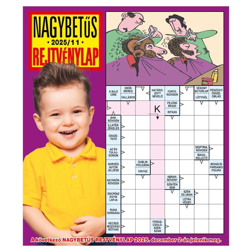 Nagybetűs Rejtvénylap