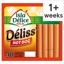 Isla Delice Halal Hot Dog 350g