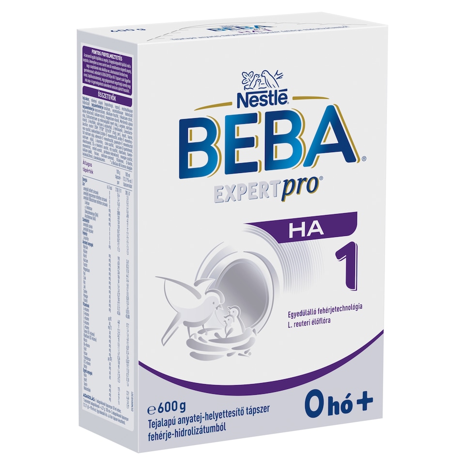Beba ExpertPro HA 1 Milk-Based Breast-Milk Substitute Month+ 600 g