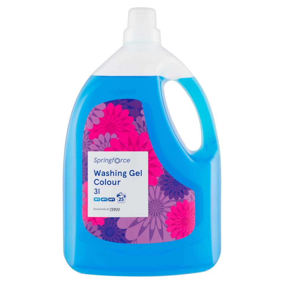 Springforce Washing Gel Colour 25 Washes 3 l