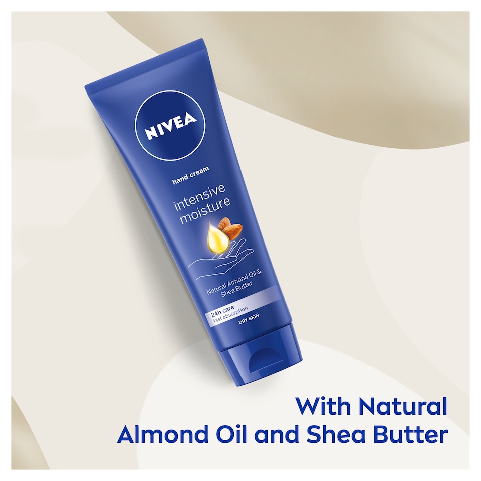 image 1 of NIVEA Almond Oil & Shea Butter Intensive Hand Cream Dry Skin 100ml
