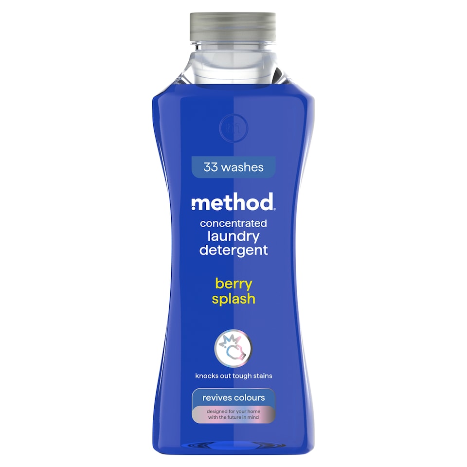 image 1 of Method Berry Splash Laundry Liquid 990ml 33W